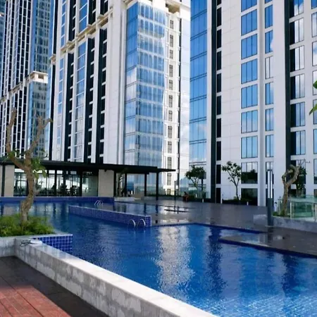 Serene Studio Pollux Batam Center - High Floor Sea View Exterior photo